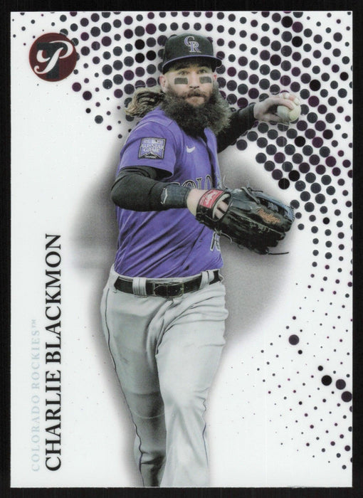 Charlie Blackmon 2022 Topps Pristine Baseball # 101 Colorado Rockies - Collectible Craze America
