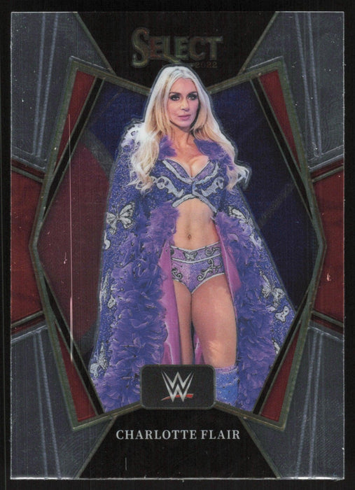 Charlotte Flair 2022 Panini Select WWE # 101 SmackDown Premier Level Base - Collectible Craze America