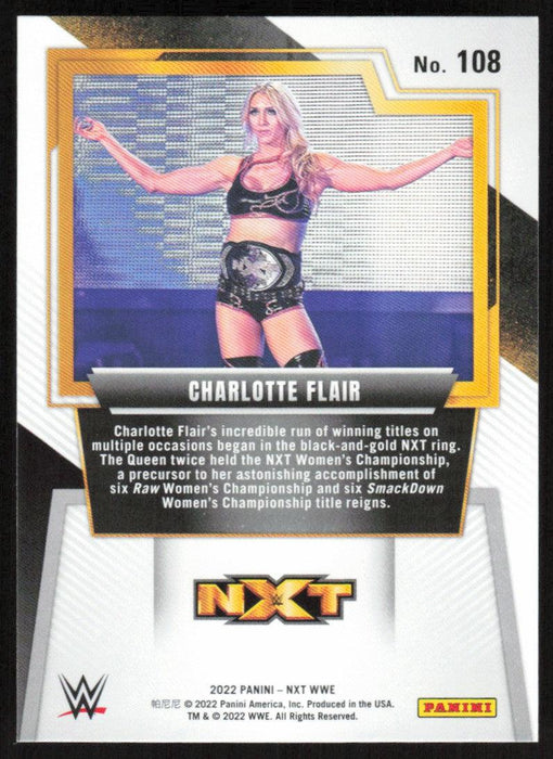 Charlotte Flair 2022 Panini WWE NXT # 108 NXT Alumni NXT - Collectible Craze America