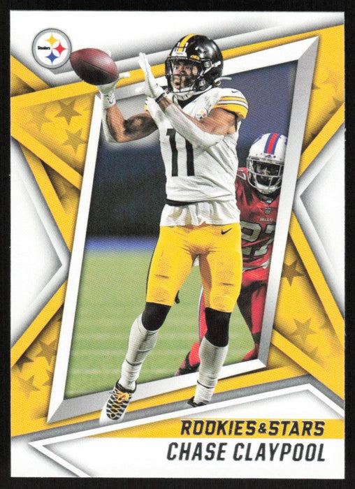 Chase Claypool 2021 Panini Rookies & Stars # 24 Pittsburgh Steelers Base - Collectible Craze America