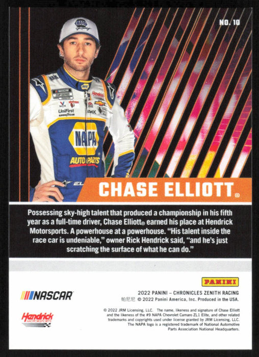 Chase Elliott 2022 Panini Chronicles Racing Zenith # 10 - Collectible Craze America