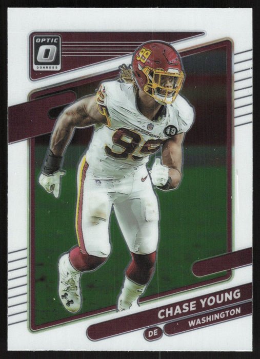 Chase Young 2021 Donruss Optic # 5 Washington Football Team - Collectible Craze America