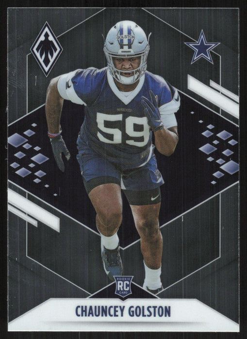 Chauncey Golston 2021 Panini Phoenix Football # 185 RC Dallas Cowboys Base - Collectible Craze America