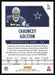 Chauncey Golston 2021 Panini Phoenix Football # 185 RC Dallas Cowboys Base - Collectible Craze America