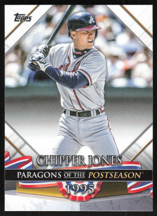 Chipper Jones 2022 Topps Update Paragons of the Postseason # PP-16 Atlanta Braves - Collectible Craze America