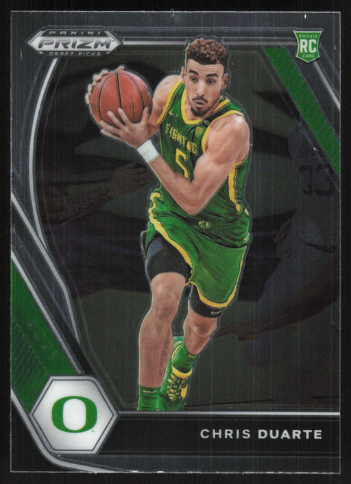 Chris Duarte 2021 Panini Prizm Draft Picks # 23 RC Oregon Ducks - Collectible Craze America