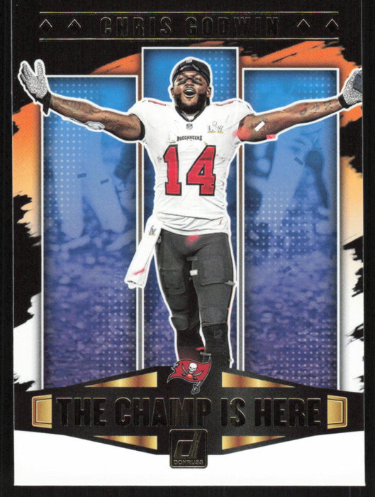 Chris Godwin 2021 Donruss Champ Is Here # CIH-9 Tampa Bay Buccaneers - Collectible Craze America