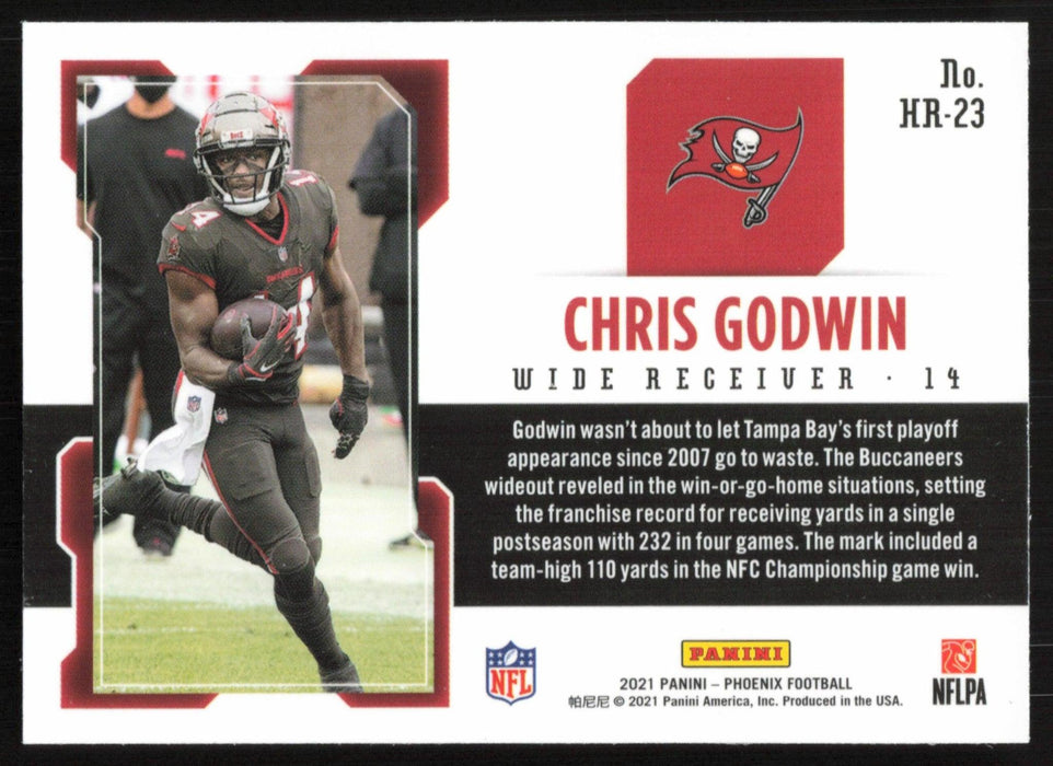 Chris Godwin 2021 Panini Phoenix Hot Routes # HR-23 Insert Tampa Bay Buccaneers - Collectible Craze America