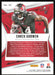 Chris Godwin 2021 Panini Rookie & Stars # 10 Red Tampa Bay Buccaneers - Collectible Craze America