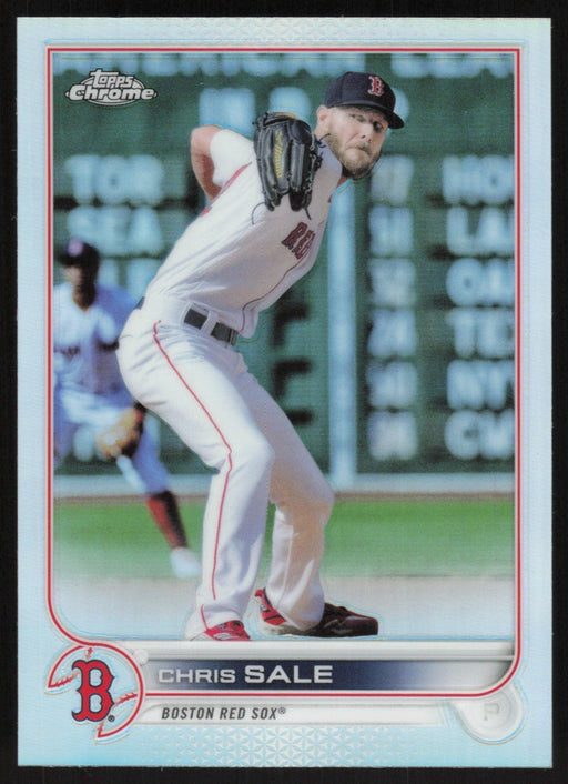Chris Sale 2022 Topps Chrome # 118 Refractor Boston Red Sox - Collectible Craze America