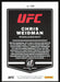 Chris Weidman 2022 Panini Donruss UFC Base # 128 Middleweight - Collectible Craze America