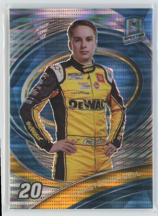 Chrisopher Bell 2022 Panini Chronicles Racing Spectra # 49 Celestial Blue Prizm 25/99 - Collectible Craze America