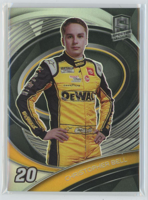 Chrisopher Bell 2022 Panini Chronicles Racing Spectra # 49 Silver Prizm - Collectible Craze America