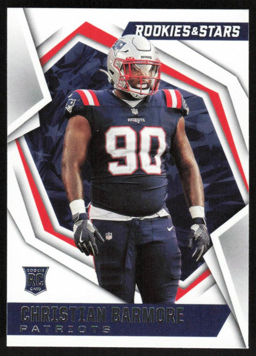 Christian Barmore 2021 Panini Rookies & Stars # 156 RC New England Patriots Base - Collectible Craze America