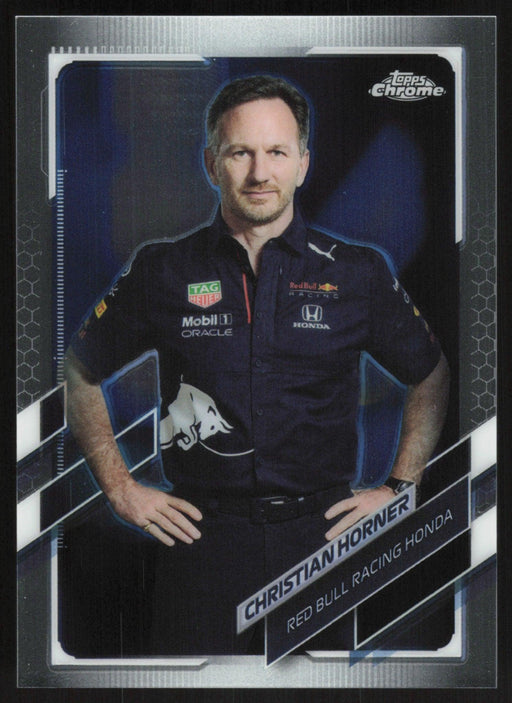 Christian Horner 2021 Topps Chrome Formula 1 # 84 Red Bull Racing Honda - Collectible Craze America