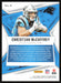 Christian McCaffrey 2021 Panini Rookies & Stars # 5 Carolina Panthers Base - Collectible Craze America