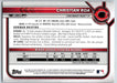 Christian Roa 2022 Bowman Prospects # BP-130 1st Bowman Cincinnati Reds - Collectible Craze America