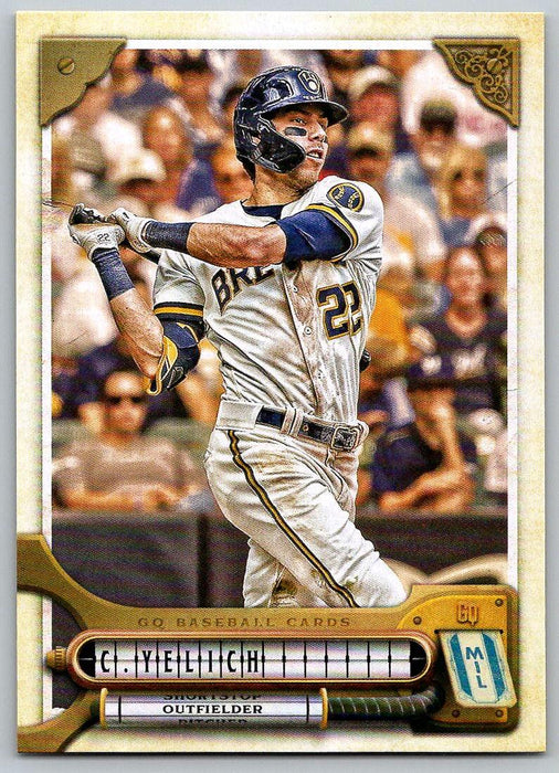 Christian Yelich 2022 Topps Gypsy Queen # 153 Milwaukee Brewers - Collectible Craze America