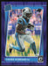 Chuba Hubbard 2021 Donruss Optic Rated Rookie # 225 RC Purple Shock Carolina Panthers - Collectible Craze America