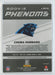 Chuba Hubbard 2021 Donruss Optic Rookie Phenoms # RP-25 RC Hyper Prizm Patch Carolina Panthers - Collectible Craze America