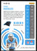 Chuba Hubbard 2021 Panini Chronicles Dynagon Rookies # D-12 RC Carolina Panthers - Collectible Craze America