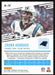 Chuba Hubbard 2021 Panini Chronicles Prestige # 241 RC Red 112/199 Carolina Panthers - Collectible Craze America