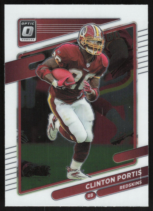 Clinton Portis 2021 Donruss Optic # 6 Washington Redskins - Collectible Craze America