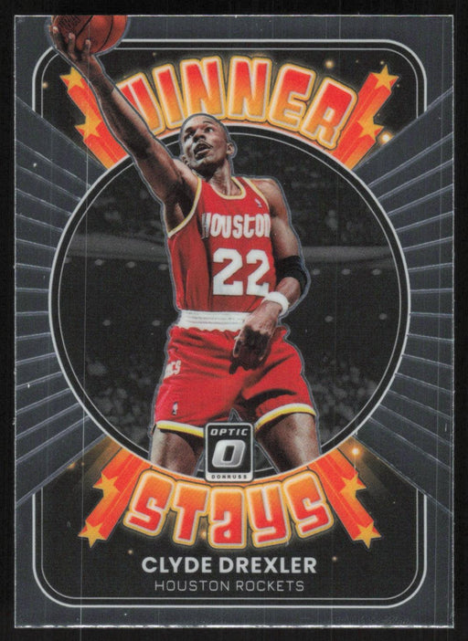 Clyde Drexler 2021 Panini Donruss Optic # 15 Winner Stays Portland Trail Blazers - Collectible Craze America