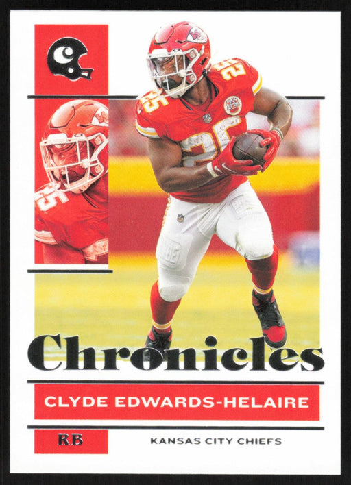 Clyde Edwards-Helaire 2021 Panini Chronicles # 57 Kansas City Chiefs Base - Collectible Craze America