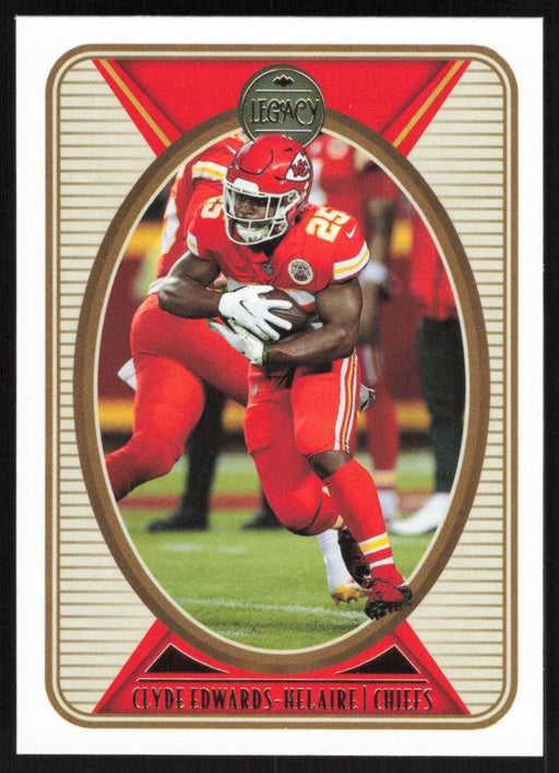 Clyde Edwards-Helaire 2022 Panini Legacy Football Base # 47 Kansas City Chiefs - Collectible Craze America