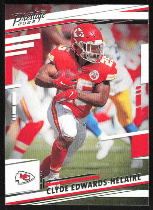 Clyde Edwards-Helaire 2022 Panini Prestige # 142 Kansas City Chiefs - Collectible Craze America