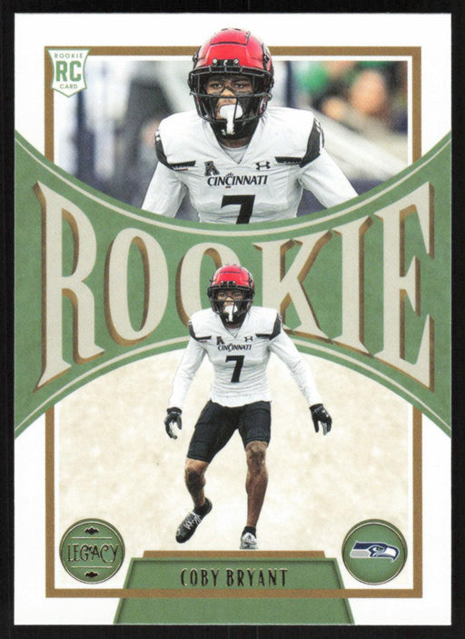 Coby Bryant 2022 Panini Legacy Rookie # 182 RC Seattle Seahawks Base - Collectible Craze America