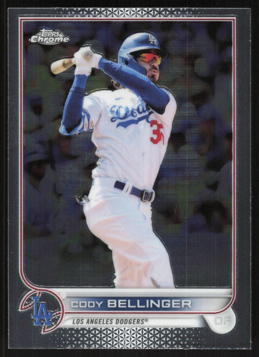 Cody Bellinger 2022 Topps Chrome Baseball # 106 Los Angeles Dodgers Base - Collectible Craze America
