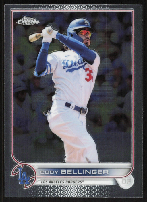 Cody Bellinger 2022 Topps Chrome Baseball # 106 Los Angeles Dodgers Base - Collectible Craze America