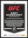 Cody Garbrandt 2022 Panini Donruss UFC Base # 7 Bantamweight - Collectible Craze America