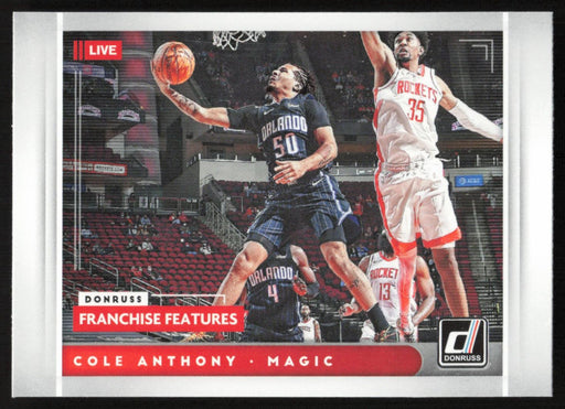 Cole Anthony 2021 Donruss Franchise Features # 21 Orlando Magic - Collectible Craze America