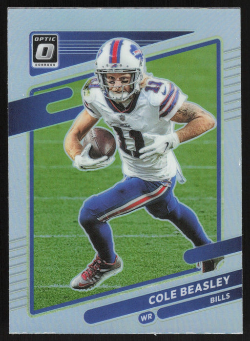 Cole Beasley 2021 Donruss Optic # 52 Silver Prizm Buffalo Bills - Collectible Craze America