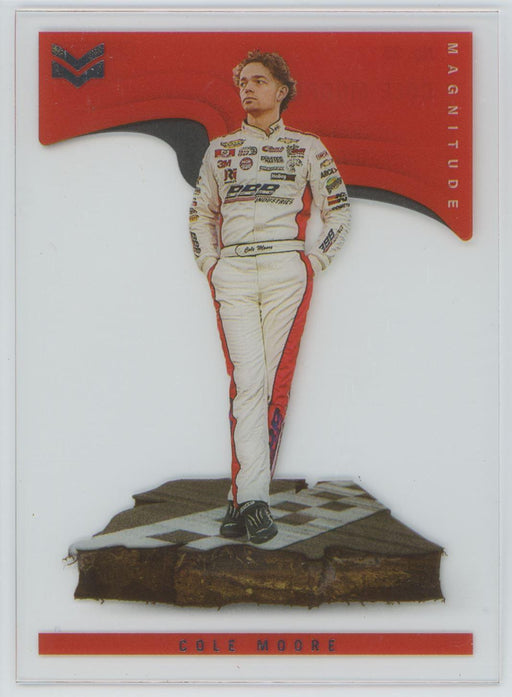 Cole Moore 2022 Panini Chronicles Racing Stars and Stripes Magnitude # 25 - Collectible Craze America