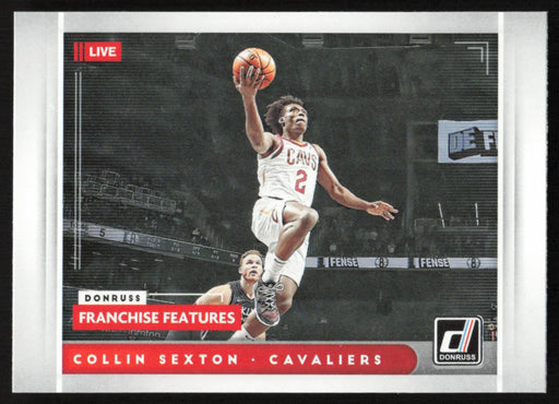 Collin Sexton 2021 Donruss Franchise Features # 7 Cleveland Cavaliers - Collectible Craze America