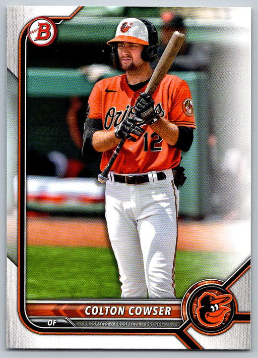 Colton Cowser 2022 Bowman Prospects # BP-49 Baltimore Orioles - Collectible Craze America