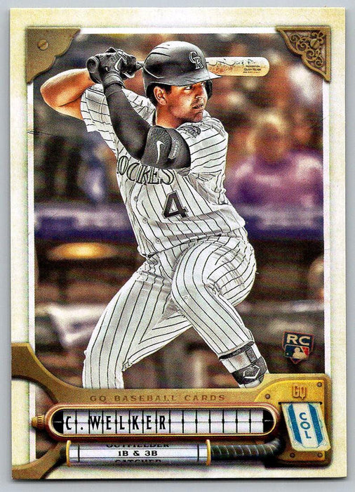 Colton Welker 2022 Topps Gypsy Queen # 258 RC Colorado Rockies - Collectible Craze America