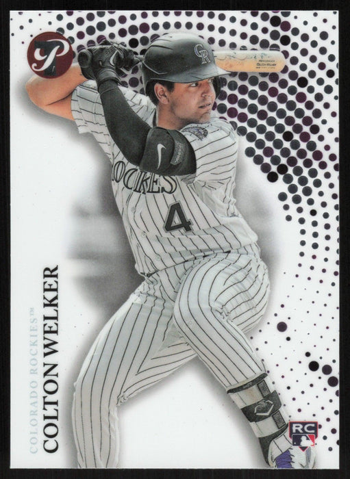 Colton Welker 2022 Topps Pristine Baseball # 138 RC Colorado Rockies - Collectible Craze America