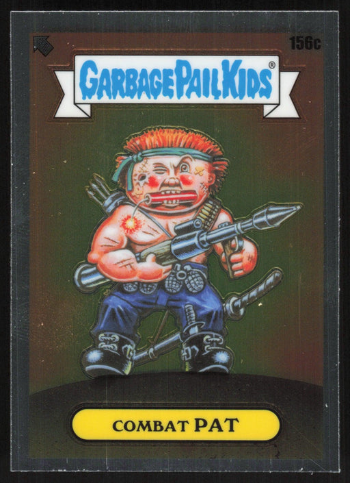 Combat PAT 2021 Topps Chrome Garbage Pail Kids Original Series 4 Variation # 156C - Collectible Craze America