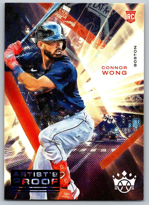 Connor Wong 2022 Panini Diamond Kings # 76 RC Artist Proof Blue Boston Red Sox - Collectible Craze America