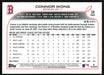 Connor Wong 2022 Topps Chrome Baseball # 39 RC Boston Red Sox Base - Collectible Craze America