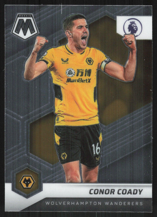 Conor Coady 2021 Panini Mosaic Premier League # 51 Wolverhampton Wanderers Base - Collectible Craze America