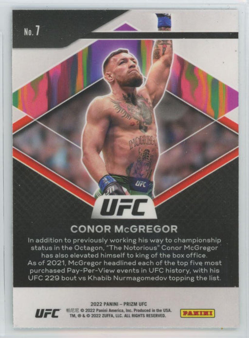 Conor McGregor 2022 Panini Prizm UFC Fearless # 7 - Collectible Craze America