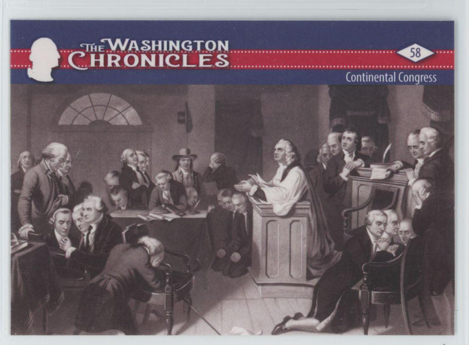 Continental Congress 2022 The Washington Chronicles # 58 - Collectible Craze America