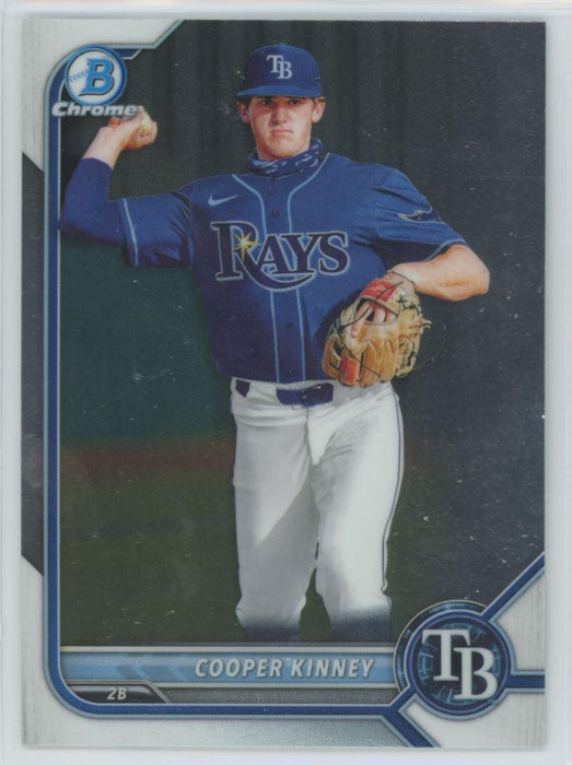 Cooper Kinney 2022 Bowman Chrome Prospects # BCP-54 Tampa Bay Rays - Collectible Craze America