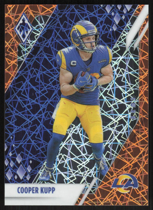 Cooper Kupp 2021 Panini Phoenix Football # 48 Orange Lazer 26/99 Los Angeles Rams - Collectible Craze America